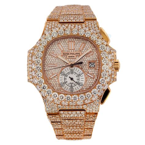 patek philippe diamond watch for sale|Patek Philippe iced out.